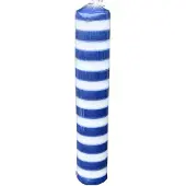 Basic Balkondoek blauw/wit 25mx90cm