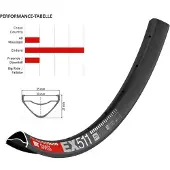 Dt Swiss Ex 511 584-30 Lv 6.5 Mm Velg