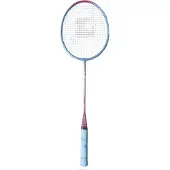 Burton badmintonracket Kanikapot grijs/rood inclusief hoes