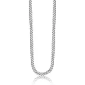 Montebello Ketting Gourmet - Unisex - 925 Zilver - 1 mm - 50 cm