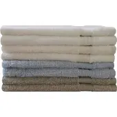 ISleep Terry Gastendoek - 30x50 cm - Ivoor - 6 stuks