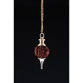 Yogi & Yogini Rudraksha Pendel goudkleurig - 4.5 cm - 10 g