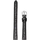 Hirsch Strap Crocograin M (Bandbreedte: 18 mm) -