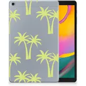 B2Ctelecom Samsung Galaxy Tab A 10.1 (2019) Siliconen Hoesje Palmtrees