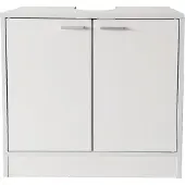 Vdd Wastafel onderkast - badkamermeubel - 60x60x30cm - Wit