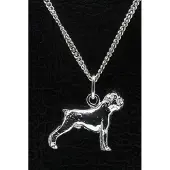 MOOYE ® - Collectie Zilveren Brabancon petit - Brabandertje ketting hanger - groot