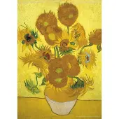 POsterpoint Vincent van Gogh poster - vaas - zonnebloemen - kunst - 50 x 70 cm