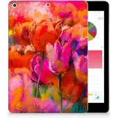B2Ctelecom Tablethoes Apple iPad 9.7 2018 | 2017 Tulips
