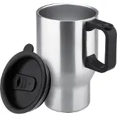 ASMC thermosbeker RVS 0,4 liter zilver
