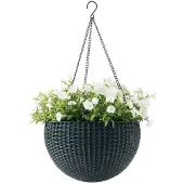 Keter Rattan hangende bloempot 8.6L