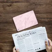 B2Ctelecom Apple iPad Mini 4 | Mini 5 (2019) Tablet Back Cover Marble Pink - Origineel Cadeau Vriendin