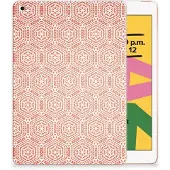 B2Ctelecom Apple iPad 10.2 | iPad 10.2 (2020) | 10.2 (2021) Hippe Hoes Pattern Orange