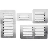 BREG Ventilatierooster RVS - 228 x 127 mm