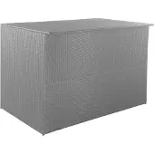 vidaXL Tuinbox 150x100x100 cm poly rattan zwart