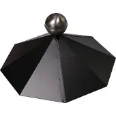 Intergard Tuinhuiskap incl. messing bol voor tuinhuisje achtkant