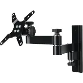 Speaka Professional SP-6444400 Wandbeugel voor monitor Aantal monteerbare displays: 1 Display(s) 33,0 cm (13) - 76,2 cm (30) Zwart Kantelbaar, Zwenkbaar,