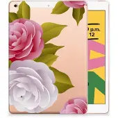 B2Ctelecom Apple iPad 10.2 | iPad 10.2 (2020) | 10.2 (2021) Siliconen Hoesje Roses