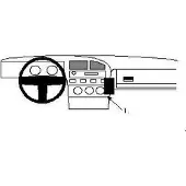 Brodit Proclip Angled Mount Low (851992)