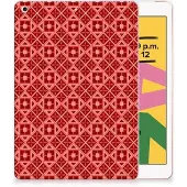 B2Ctelecom Apple iPad 10.2 | iPad 10.2 (2020) | 10.2 (2021) Hippe Hoes Batik Rood
