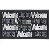 MD-ENTREE MD Entree - Deurmat - Schoonloopmat - Sorba - Welcome Goodbye - 45 x 75 cm