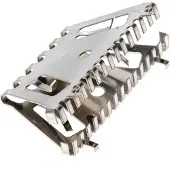 JUNAI Bijenbekjes RVS stootvoegrooster 20 stuks 7 CM, 20 stuks