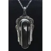 MOOYE ® - Collectie Zilveren Suikerschep bewerkt als ketting hanger besteksieraad
