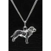 MOOYE ® - Collectie Zilveren Fila Brasiliero ketting hanger - groot