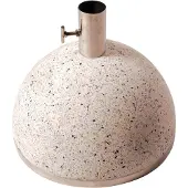 Esschert Design Esschert's Garden Parasolvoet granito wit M