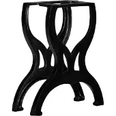 vidaXL Bankpoten 2 st X-frame gietijzer
