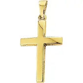 Trendjuwelier huiscollectie 4007373 Gouden bedel kruis