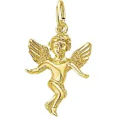 Trendjuwelier huiscollectie 4012366 Gouden bedel Engel