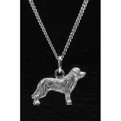 MOOYE ® - Collectie Zilveren Gos d' atura catala ketting hanger - groot