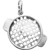 MOOYE ® - Collectie Zilveren Zeef kettinghanger