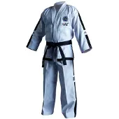 Adidas taekwondopak Instructor Champion ITF unisex wit