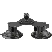 Ram Mounts Unpkd RAM Dbl Zuignap, Accessoires voor barcodescanners