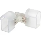 HQ Power Kerstverlichting | Lichtslang connector | (L-vorm, Ø 1.3 cm)