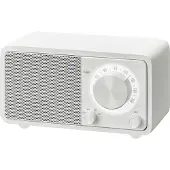 Sangean WR-7 Houten Cabinet Radio Wit