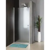 Aqualine Pilot draaideur 70x190cm met chromen profielen