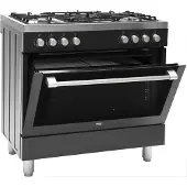 Beko GM15120DAPRNL - Gasfornuis - Zwart