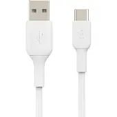 Belkin BoostCharge USB-A Naar USB-C Kabel 3 Meter Wit