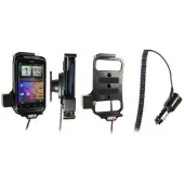 Brodit houder geschikt voor HTC Wildfire S Actieve houder met 12/24V lader. Let op: Uitlopend artikel, Kan niet retour!
