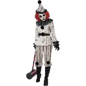 Vegaoo - Spookachtig clown kostuum voor volwassenen
