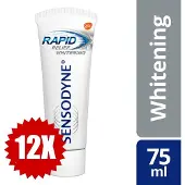 Sensodyne - Tandpasta - Rapid Relief - Whitening - 75ml x 12