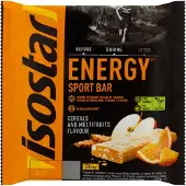 Isostar High Energy reep multifruit - 1 pak 3 repen (3x40g)