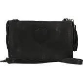 Bear design Callisto Pelle Alessia Clutch black