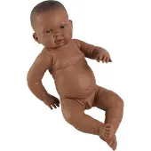 Llorens babypop jongen donker 45 cm