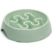 Beeztees melamine Calmo - Anti-schrok eetbak - Hondenvoerbak - Slowfeeder hond - 1L