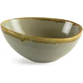 Olympia Kiln Schalen | Mosgroen | 21.5cm | 4 stuks