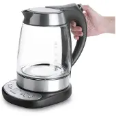 Lacor - 69292 - Glazen Waterkoker - 1.7 L - Warmhoudfunctie - Temperatuurinstelling