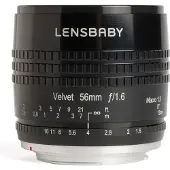 Lensbaby Velvet 56 Black Sony E-Mount